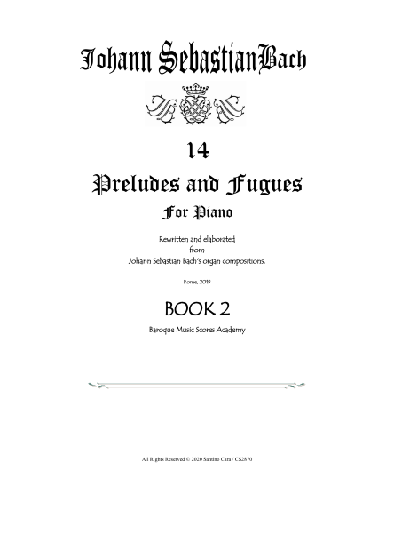 Bach Preludes 