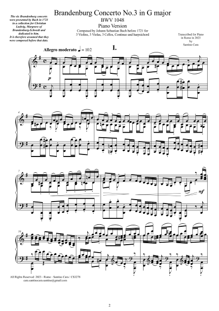 Bach Piano 