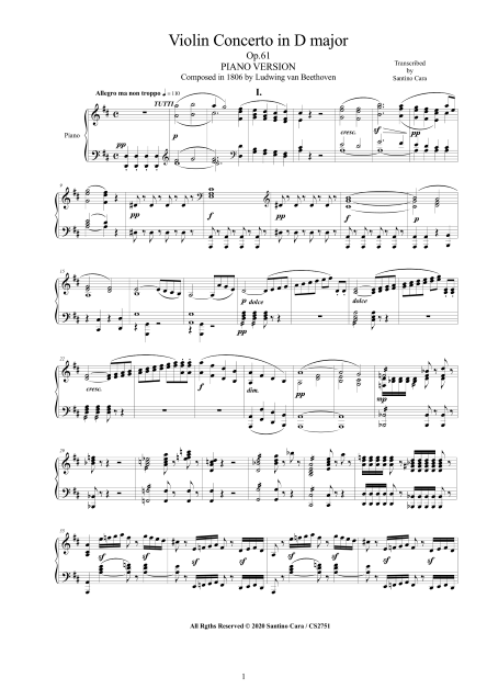 Beethoven Piano Scores