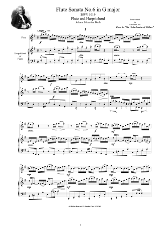 Sonatas Flute 