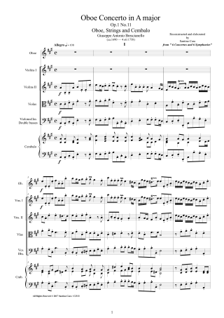 Oboe by Brescianello