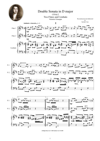 Concertos Sonatas Flute Scores