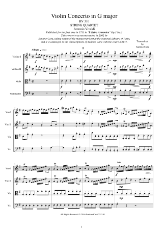 String Scores