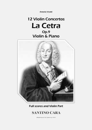 Concertos Op9 Violin Piano