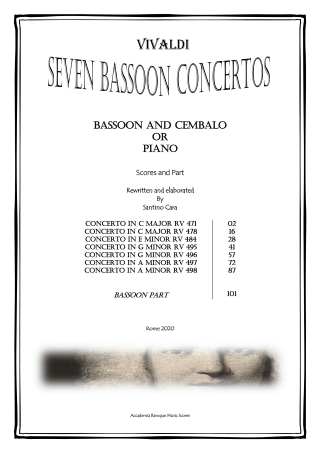 Bassoon and Harpsichord Scores