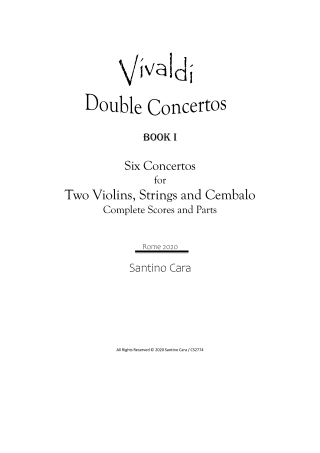 Vivaldi Double Violin Concertos