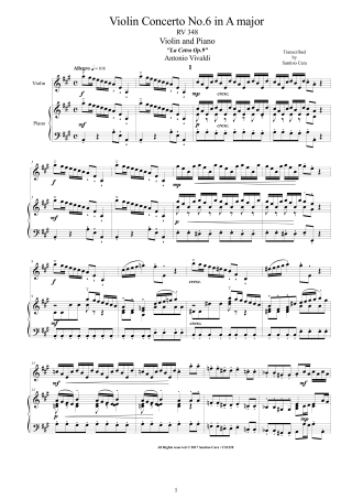 Concertos Op9 Violin