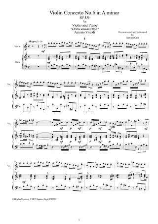 Vivaldi Op3 Violins 