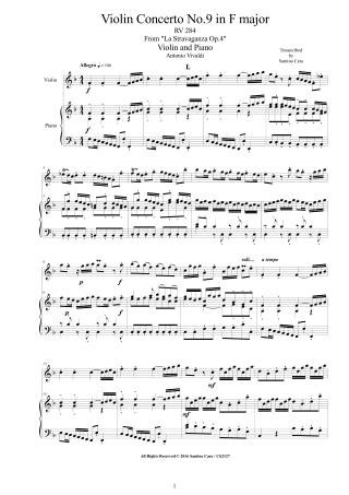 Stravaganza Violin Piano
