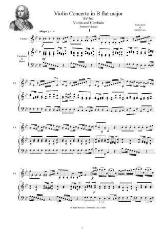 Vivaldi Scores